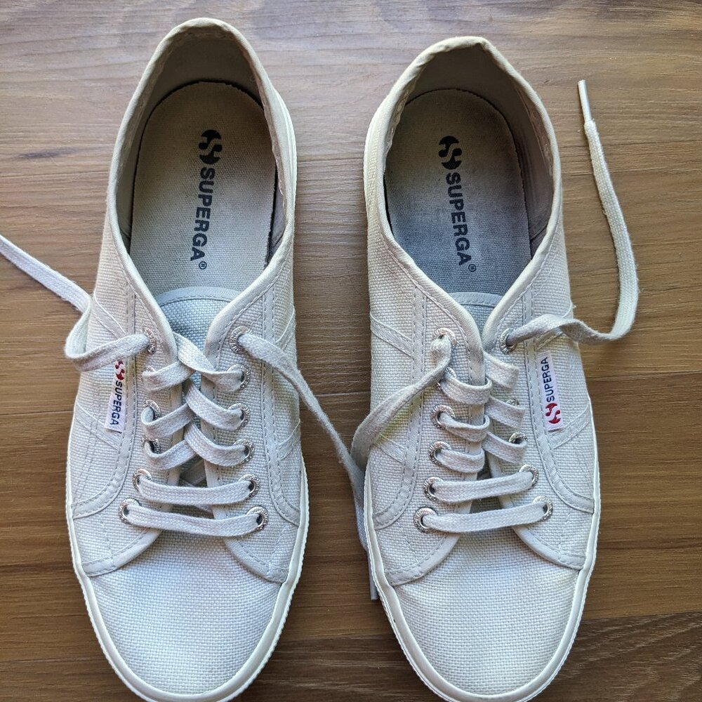 Superga 2750 Cotu Light Grey Sneakers